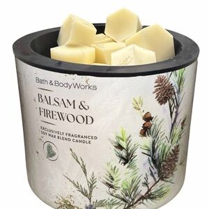 Wax Melts 4oz - Bath and Body Works - Balsam & Firewood